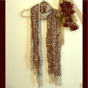 Cheetah 🐆 Print scarf